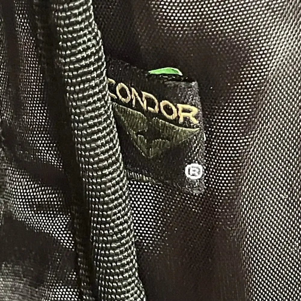 Condor Mission Pack Black Tactical Backpack MOLLE Travel Hiking Go-Bag 30L